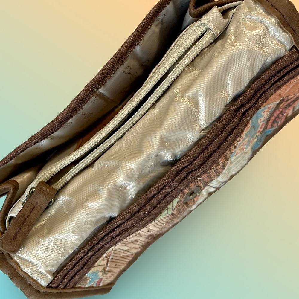 Donna Sharp Cotton Quilted Patchwork Snap Close 8… - image 4